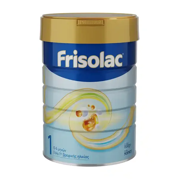 Νουνού Frisolac 1 Βρεφικό Γάλα Σκόνη 0-6Μηνών 800γρ.