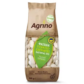 Agrino Φασόλια Γίγαντες Ελέφαντες Καστοριάς ΠΓΕ 500γρ.