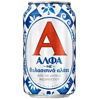 ΑΛΦΑ Μπίρα Sea Salt Κουτί 330ml