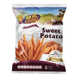 ΓΛΥΚΟΠΑΤΑΤΕΣ 10X10 Κατεψυγμένες 1Kg