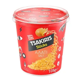 Tsakiris Sticks Cup Αλάτι 105gr