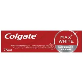 Colgate Max White Superior Clean Οδοντόκρεμα 75ml