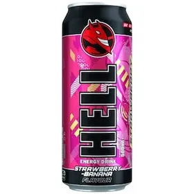 HELL Ενεργειακό Ποτό Strawberry Banana 500ml