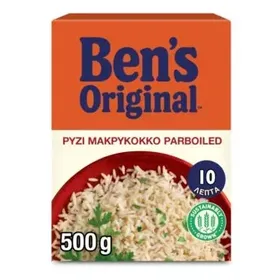 BEN'S ORIGINAL Ρύζι Μακρύκοκκο Parboiled 10' 500g