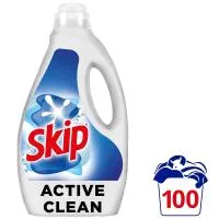 Skip Απορρυπαντικό Πλυντηρίου Active Clean Υγρό 100μεζ