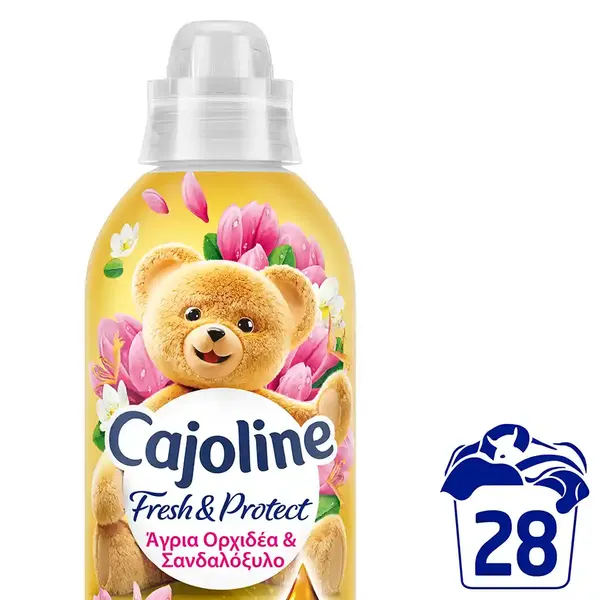Cajoline Συμπυκνωμένο Μαλακτικό Ρούχων Gold 28mez. 604ml.