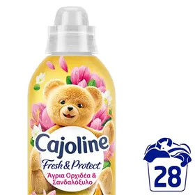 Cajoline Συμπυκνωμένο Μαλακτικό Ρούχων Gold 28mez. 604ml.