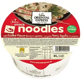 Oriental Express Noodles Ποτ Ψητές Γαρίδες 85gr