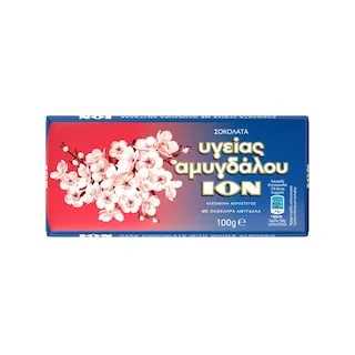 ΙΟΝ Σοκολάτα Υγείας Με Αμύγδαλο 100gr