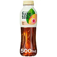 Fuze Tea Black Peach & Rose Χωρίς Ζάχαρη 500ml