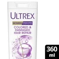 Ultrex Colored & Damaged Repair Αντιπιτυριδικό Γυναικείο Σαμπουάν 360ml