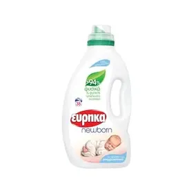 ΕΥΡΗΚΑ Υγρό Πλυντηρίου Ρούχων Newborn Φυτικής Προέλευσης 36 Μεζούρες