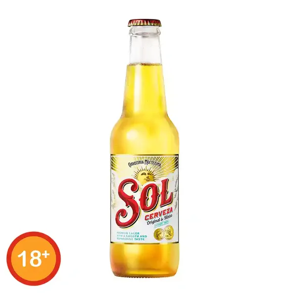 Sol Μπίρα Lager Φιάλη 330ml.