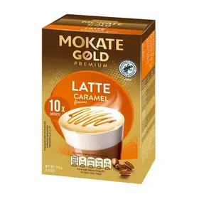 Mokate Gold Premium Καφές latte Caramel Σε Φακελάκια 10τεμ. 140γρ.