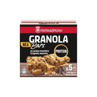 Μπάρες Δημητριακών με Granola και Μέλι Παπαδοπούλου 5x42g