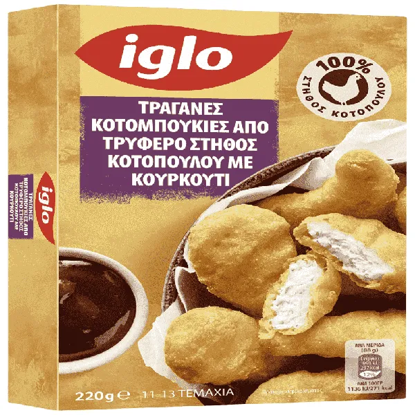 κοτομπουκιές με κουρκούτι