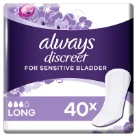 Σερβιετάκια για την Ακράτεια Long Always Discreet 2x40τεμ
