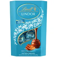 Lindt Lindor Balls Αλατισμένη Καραμέλα Cornet 137gr