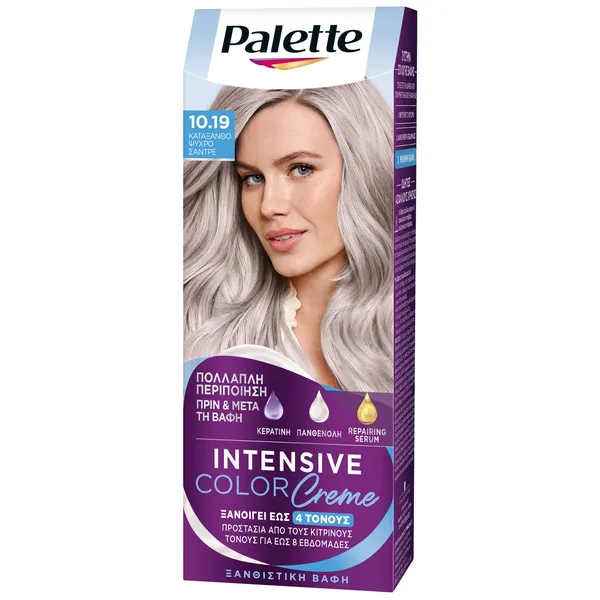 Βαφή Μαλλιών Intensive Color Cream Νο.10.19 Κατάξανθο...