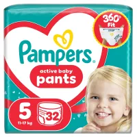 Πάνες-βρακάκι Pampers Pants Μέγεθος 5 12-17 Kg 32τεμ