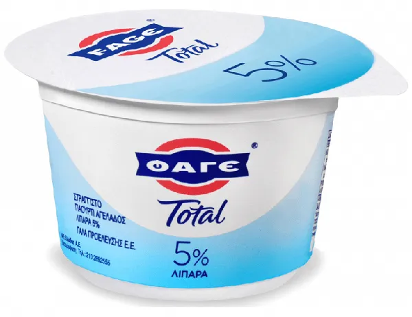 γιαούρτι στραγγιστό 5% λιπαρά