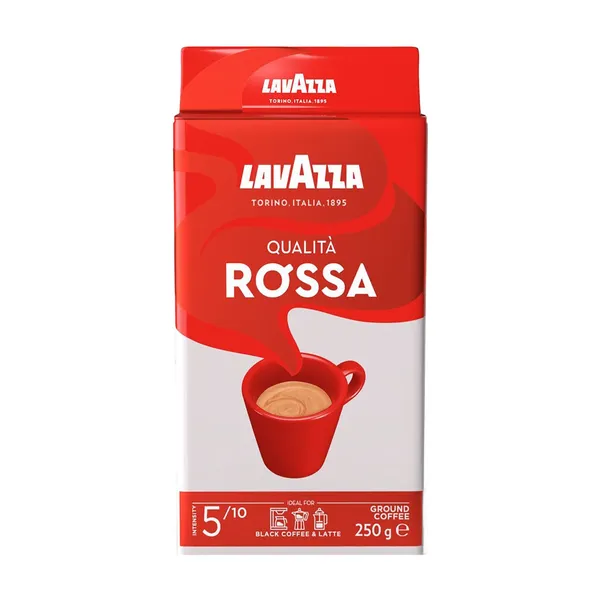 LAVAZZA Qualita Rossa Καφές Espresso αλεσμένος 250g