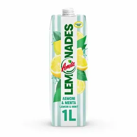 Amita Lemonades Λεμόνι Μέντα 1lt.