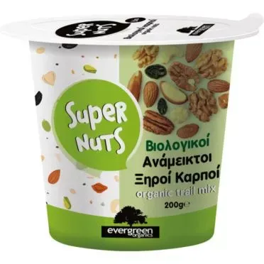 Ανάμεικτοι Ξηροί Καρποί 200g Evergreen Bio