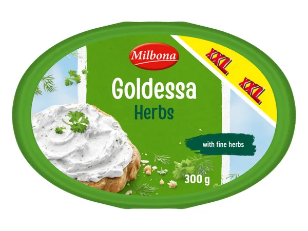 Άλειμμα με φρέσκο τυρί XXL (Βότανα, Light)