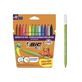 Bic Μαρκαδόροι Ζωγραφικής Kids 12τμχ