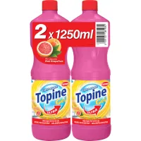Χλωροκαθαριστικό Gel με Άρωμα Pink Grapefruit Topine 2x1250ml