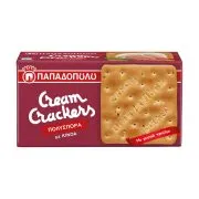 ΠΑΠΑΔΟΠΟΥΛΟΥ Cream Crackers Πολύσπορα με Κινόα Vegan 195g