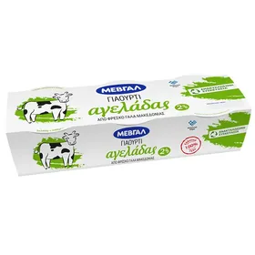 Γιαούρτι αγελάδος ΣΕΡΓΑΛ 3,85%λιπ. 3Χ200γρ.