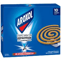 Aroxol Spiral Με Citronella Κατά Των Κουνουπιών 10τεμ