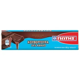 Γιώτης Κουβερτούρα Με 54% Κακάο 125gr