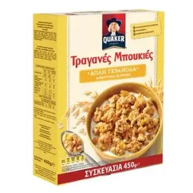 QUAKER ΤΡΑΓ.ΜΠΟΥΚΙΕΣ 450γρ