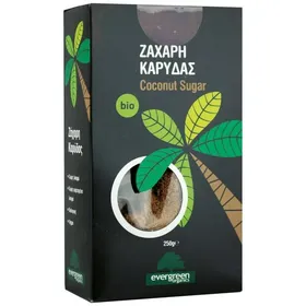 EVERGREEN ORGANICS ζάχαρη καρύδας βιολογική 250g