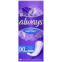 Always Dailies Σερβιετάκια Extra Protect Long Plus 24τεμ.