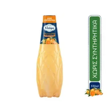 ΚΛΙΑΦΑ ΠΟΡΤΟΚΑΛΑΔΑ PET 330ML