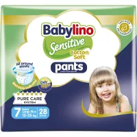 Πάνες Βρακάκι Babylino Pants Economy Unisex Extra Large Plus No.7 15-25kg 28 τεμ