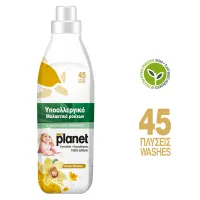 Συμπυκνωμένο Μαλακτικό Ρούχων Golden Blossom Planet 45 μεζ/1000 ml