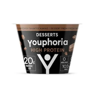 YOUPHORIA Κρέμα Κακάο High Protein 180g