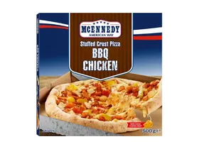 Πίτσα με γεμιστή κρούστα BBQ - κοτόπουλο / 4 τυριά