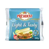 President Τυρί Για Τοστ Light Σε Φέτες 200γρ.