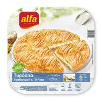 Alfa Τσαλακωτή Τυρόπιτα Πηλίου Κατεψυγμένη 850gr