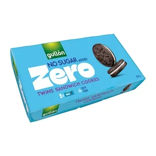 GULLON Μπισκότα Twins Cocoa 0% Ζάχαρη 210g
