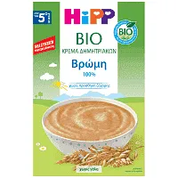 Hipp Κρέμα Με Βρώμη Χωρίς Γάλα Από Τον 4ο Μήνα Bio 200gr