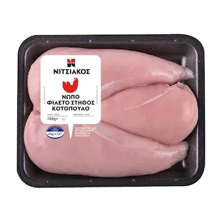 Νιτσιάκος Φιλέτο Στήθος Ελληνικό Νωπό 700gr