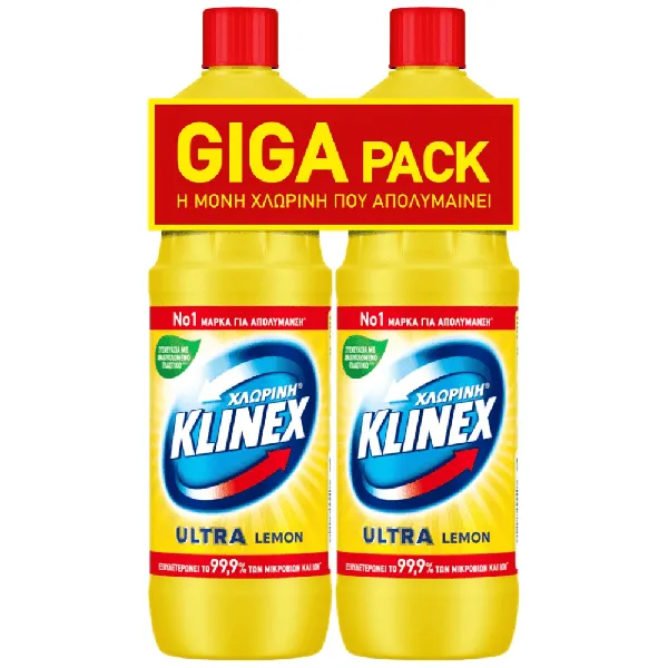 χλωρίνη Ultra Λεμόνι 1250ml giga pack