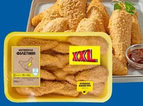 Κοτόπουλο σε στικς με γλυκιά σάλτσα σόγιας
